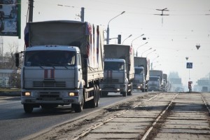 Колонна путинского «гумконвоя» прибыла в Луганск (фоторепортаж) Колонна путинского «гумконвоя» прибыла в Луганск (фоторепортаж)