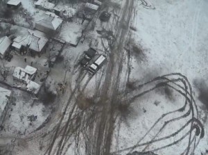 Разрушенные города — Углегорск и Логвиново с высоты птичьего полета (видео)