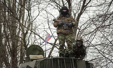 Террористы обстреливают позиции ВСУ в районе Донецка