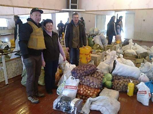 Николаевские волонтеры помогли жителям востока Украины и бойцам АТО