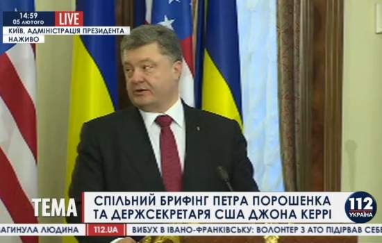 Украина и США усилят сотрудничество в сфере безопасности, - Порошенко