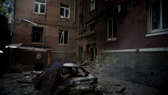 При обстреле Луганска использовались кассетные боеприпасы, - ОБСЕ