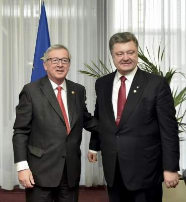 Порошенко и Юнкер обсудили перспективы увеличения макрофинансовой помощи от ЕС