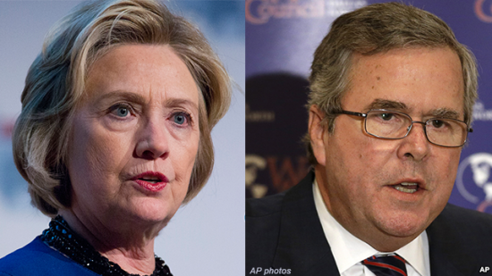 Президентские выборы в США: Клинтон или Буш?