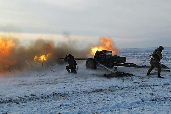 Николаевские десантники из 79-й бригады ведут бой с террористами вблизи Мариуполя