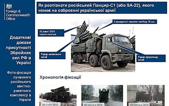 Посольство Британии опубликовало путеводитель по поиску оружия РФ в Украине