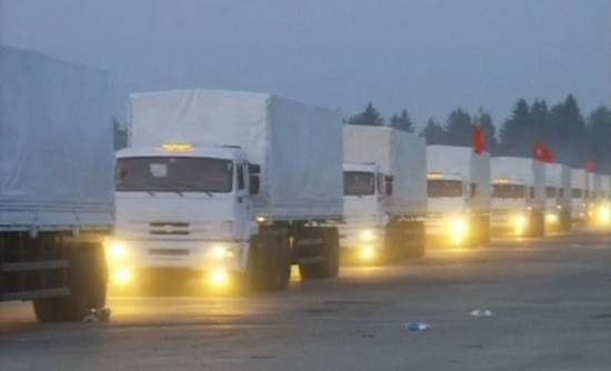 15-й российский гуманитарный конвой выдвинулся в сторону границы