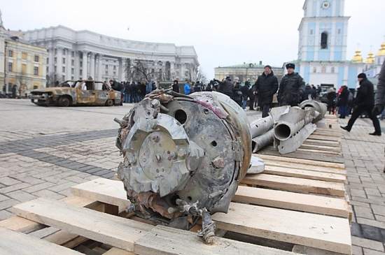 В Киеве открыли выставку «Доказательств агрессии России в Украине»