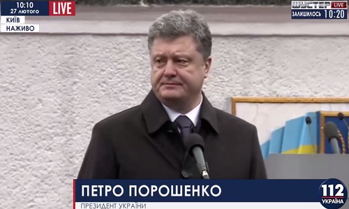 Порошенко: Немцов планировал обнародовать доказательства присутствия военных РФ на Донбассе