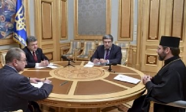 Порошенко обсудил с главой УГКЦ роль Церкви и судьбу Савченко