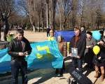 В Крыму около 30 активистов вышли почтить память Тараса Шевченко – полиция задержала организатора акции