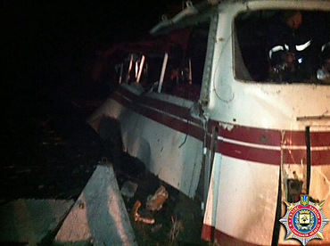 Под Горловкой на мине подорвался пассажирский автобус - погибло 4 человека, 17 ранено