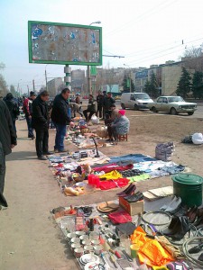 Фотофакт: Луганск превращается в барахолку