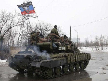 Зафиксировано прибытие новой сотни боевиков в район Донецка