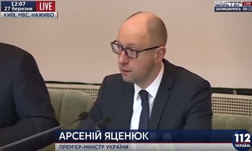 Яценюк предлагает привлекать иностранных следователей для расследования коррупционных преступлений