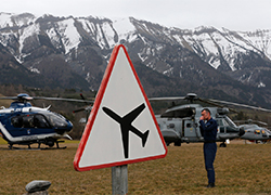 Найден второй «черный ящик» разбившегося в Альпах самолета