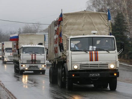 За сутки на Донбасс из России прибыли три конвоя снабжения для боевиков - Д.Тымчук