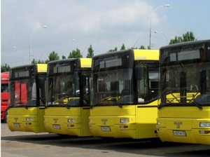 В Луганске на маршруты вышли семь дополнительных автобусов
