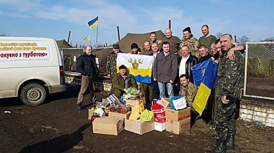 Николаевские нардепы вместе со снигиревскими волонтерами привезли подарки на Широколановский полигон и в Нацгвардию