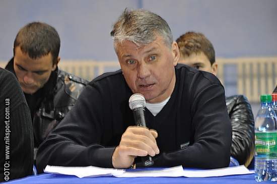«Что получится, то получится», - болельщикам представили новый состав и главного тренера МФК «Николаев»