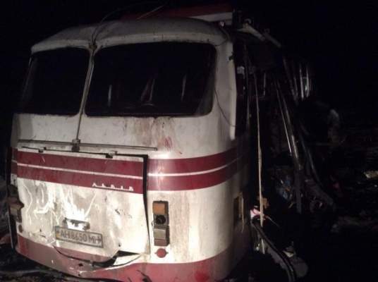 ДонОГА: Число раненых в результате подрыва автобуса вблизи Майорска достигло 17 человек