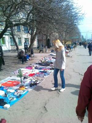 Фотофакт: Луганск превращается в барахолку