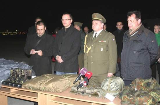 Чехия прислала военное снаряжение для украинской армии (фото)