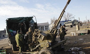 Штаб АТО: боевики в субботу обстреляли Широкино из минометов