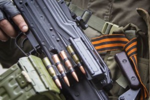 В «милиции ЛНР» почтили память погибших боевиков