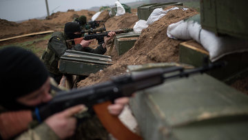 В районе Авдеевки украинские силовики начали собирать тела погибших