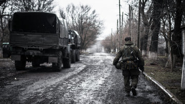 Погранслужба Украины: под Луганском на фугасе подорвались пограничники