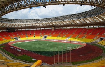 Реконструкция стадиона “Лужники” идет полным ходом