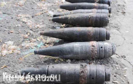 Под Донецком саперы взорвут 50 минометных снарядов — «наследство», оставленное ВСУ
