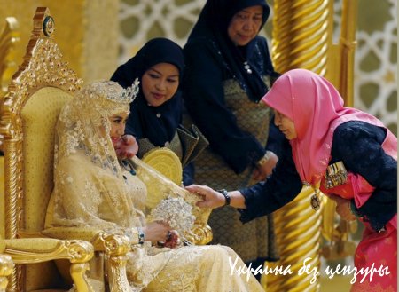 Султан Брунея поразил мир ослепительной свадьбой сына
