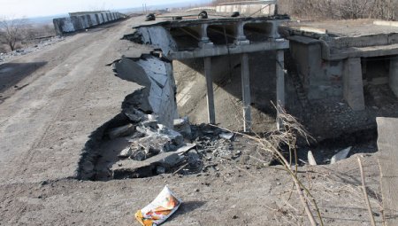 В ДНР уже восстановили большую часть мостов, разрушенных из-за боев