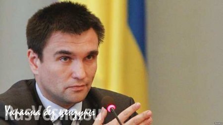 Глава МИД Украины: Киев не будет вести диалог с представителями ДНР и ЛНР до проведения выборов