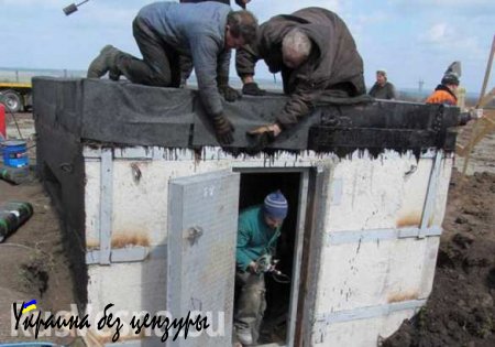 Тернополь отправил на Луганщину строителей и технику возводить укрепрайон