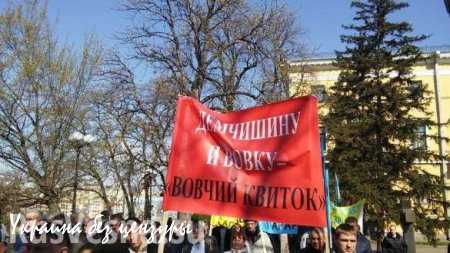 Тысяча шахтеров прорвала милицейский кордон у администрации президента Украины (ФОТО, +ВИДЕО)