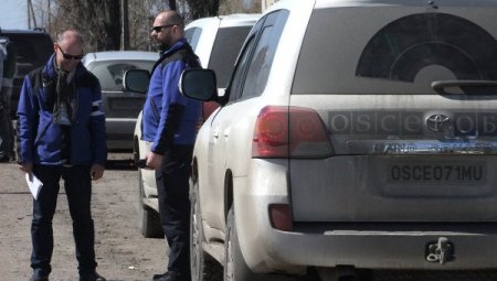 СММ: на Украине есть неподконтрольные СММ автомобили с символикой ОБСЕ