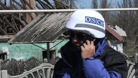 Наблюдатели ОБСЕ зафиксировали 146 взрывов под Донецком