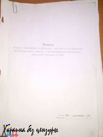Захваченные ополчением ДНР документы украинских силовиков указывают на повторение январского сценария (ДОКУМЕНТЫ)