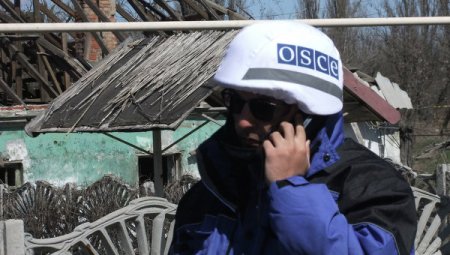 ОБСЕ не обнаружила отведенную Киевом в Донбассе технику на пункте ВСУ