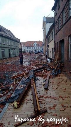 По северу Германии пронесся торнадо