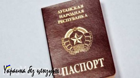Глава ЛНР выдаст первые 10 паспортов жителям Республики, достигшим 16 лет