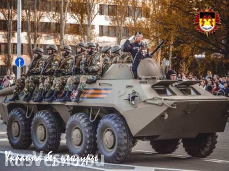 Гимн ДНР впервые прозвучал на параде Победы в Донецке
