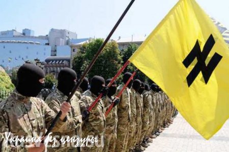 Каратели из батальона «Азов» развлекаются стрельбой по жилым домам Мариуполя (ВИДЕО)