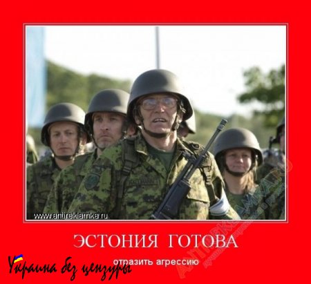 В Эстонии призвали расстреливать «зеленых человечков»