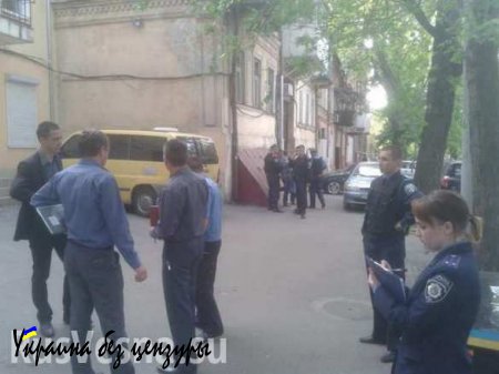 В Одессе взрыв петарды напугал националистов — в «Свободе» заявляют, что их офис пытались взорвать (ФОТО)