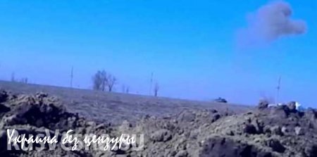 Танковый экипаж ВСУ уничтожен под Широкино (ВИДЕО)