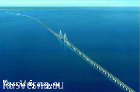 Началось строительство моста в Крым